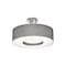 Afx Montclair 13" LED Semi-Flush - Grey MCF1214LAJUD-GYSF - alternate 1
